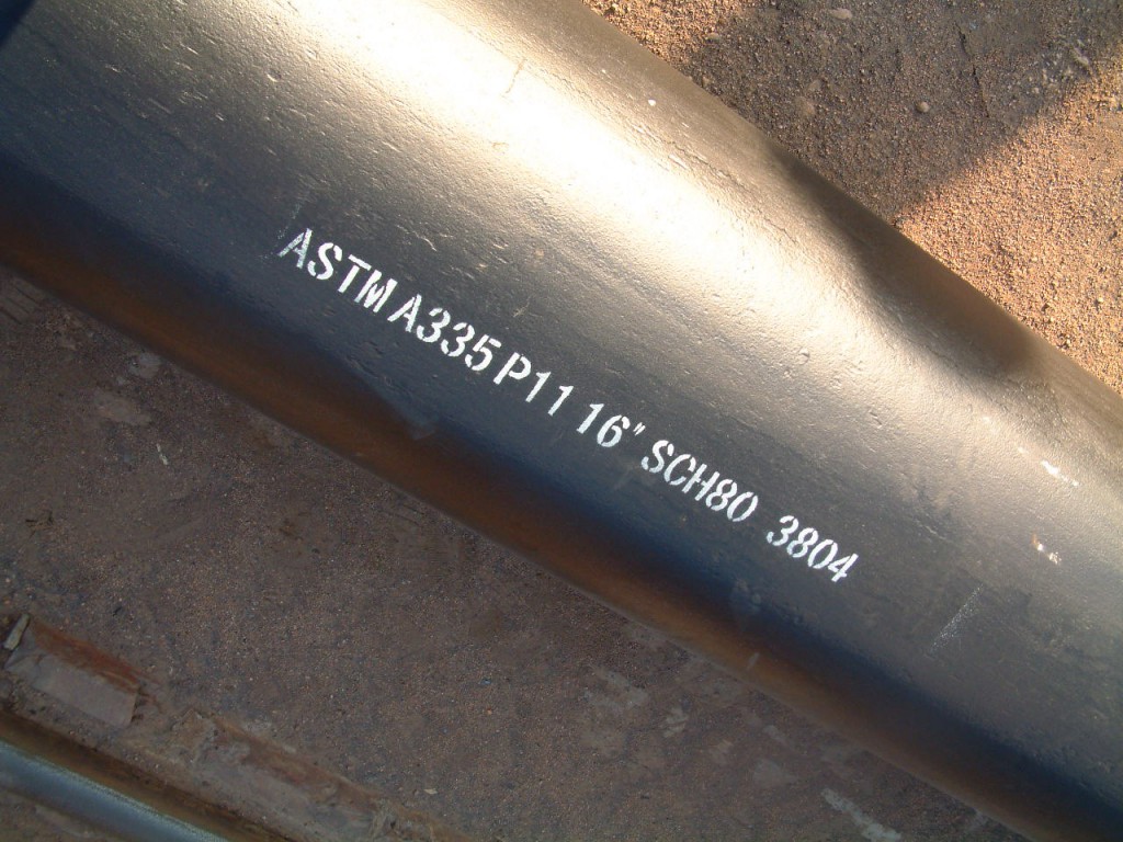ASTM A335 P11 SCH80 Ferritic Alloy-Steel Pipe