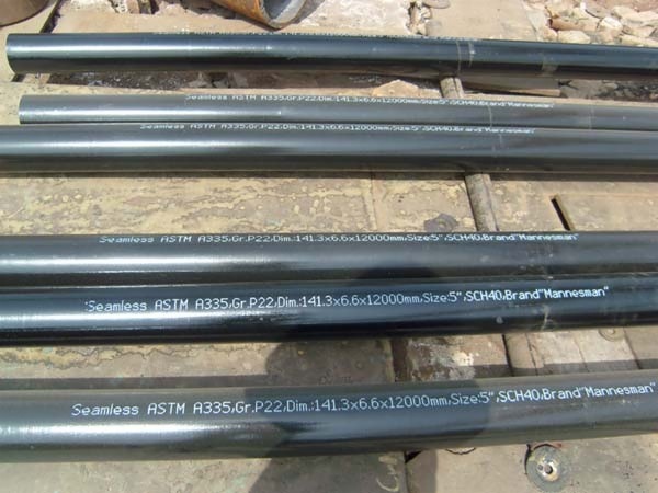 ASTM A335 P22 Seamless Ferritic Alloy Steel Pipe