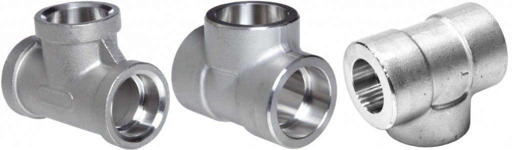 Alloy Steel and Stainless Steel Socket Weld Tee