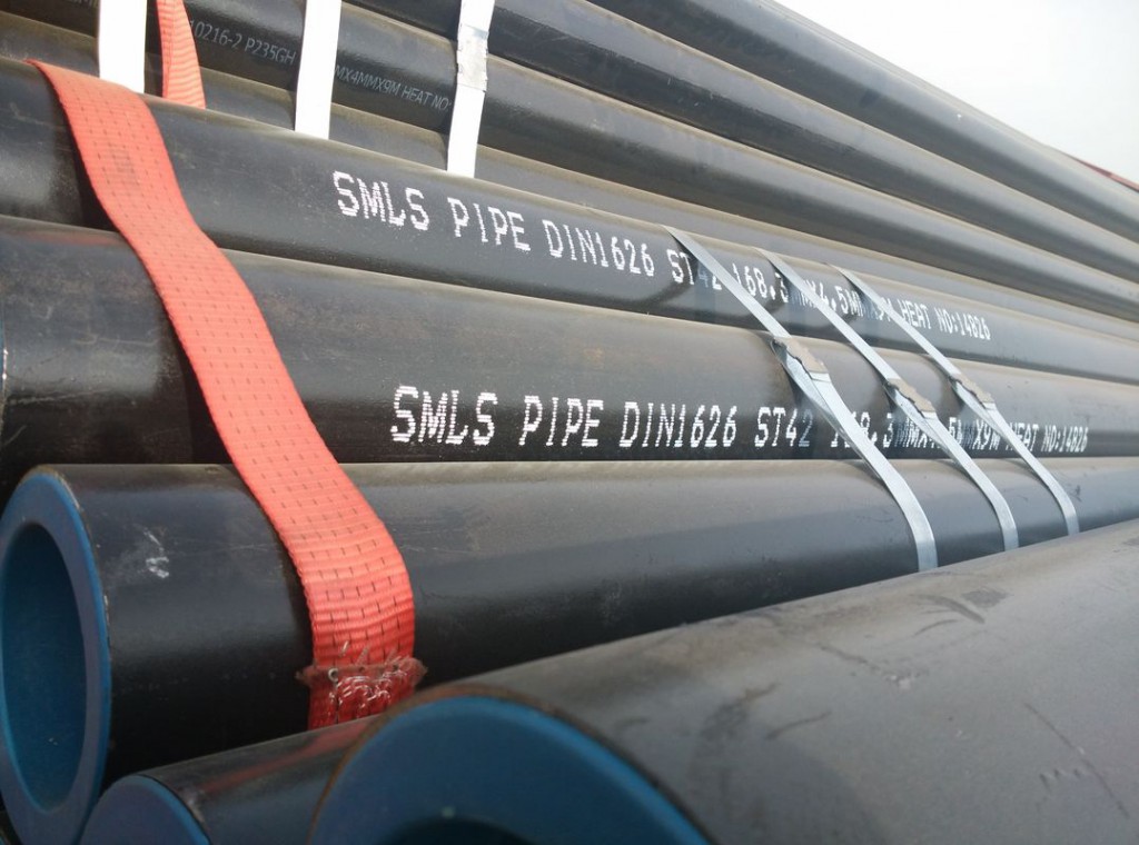 DIN1626 seamless steel ST42 pipe