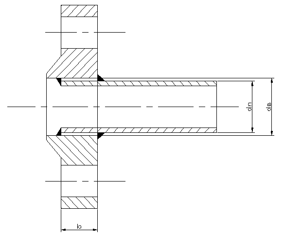 GOST 12820 Steel Plane Welded/Plate Flanges