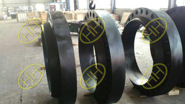 Carbon Steel Weld Neck Flanges Finished in Haihao Group