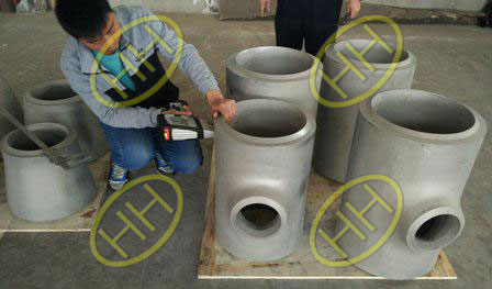 IBR CERTIFICATE HIGH PRESSURE PIPE FITTINGS PMI TEST IN HEBEI HAIHAO GROUP