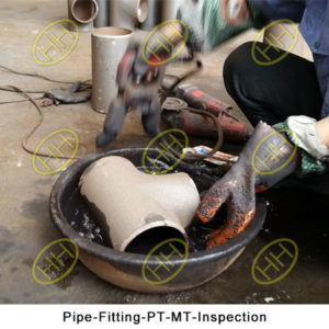 Pipe Fitting PT MT Inspection