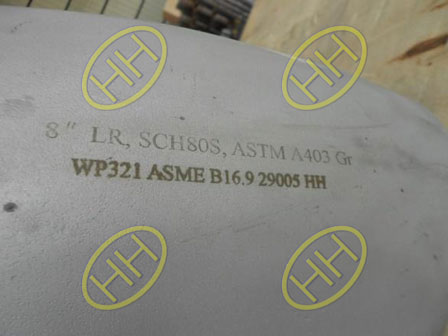 SGS Inspector Tested Our A403 WP321 Elbows