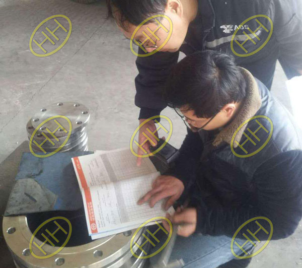 ABS Inspector visited Haihao Group and did the inspection