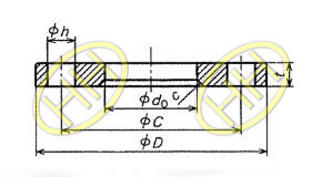 JIS B2220 Lap Joint Flange