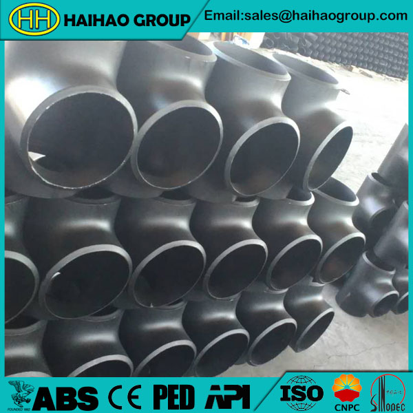 ASME/ANSI B16.9 D40*40 A234 WPB SCH40 Equal Tee