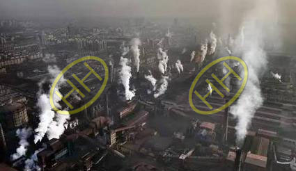 Air pollution from steel pipe manufacture