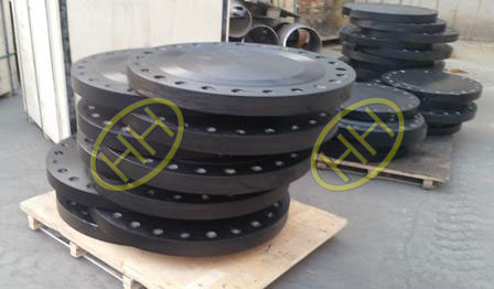 Forged steel blind flange in Haihao Flange Factory