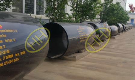  The API 5L X80 Pipe Bends After Burst Proof Test