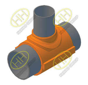 Pipeline full encirclement reinforcing saddles part 4 drawing