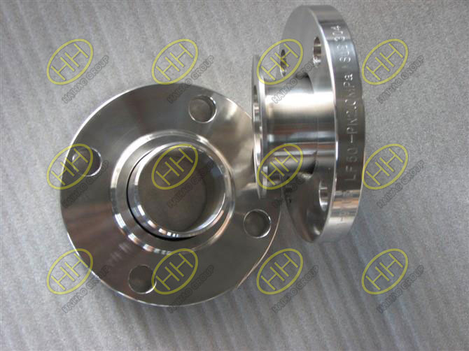 Slip on ring lap joint flange