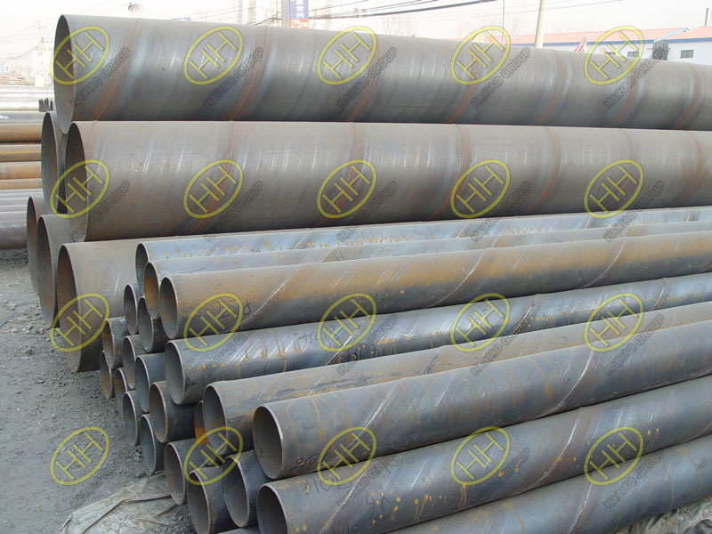 Spiral welded pipes in Haihao Group