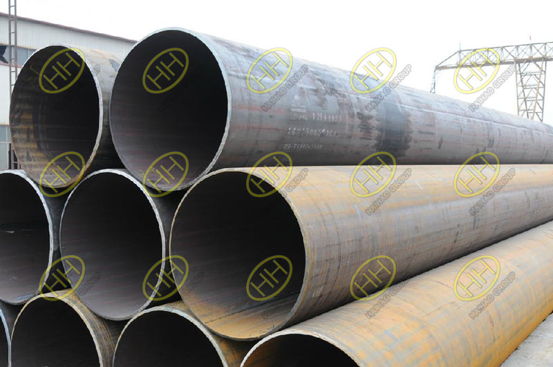 Straight welded pipes in Haihao Group