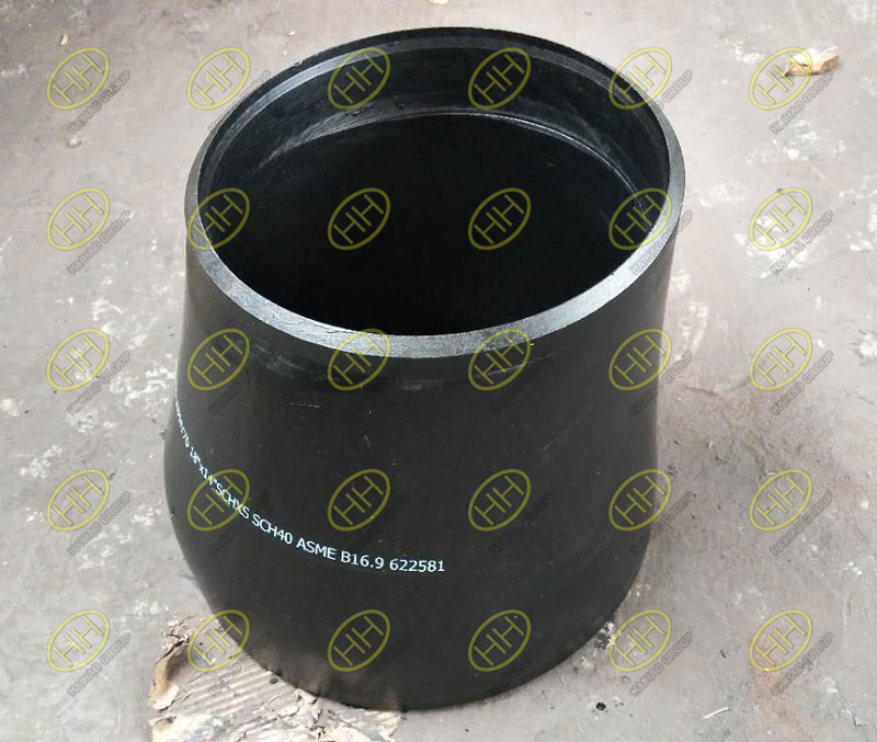 ASME B16.9 ASTM A860 WPHY70 SCH40 eccentric reducer