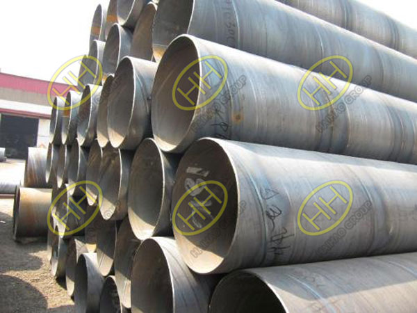 OD323.9 SCH20 P245GH 12meter spiral welded pipe