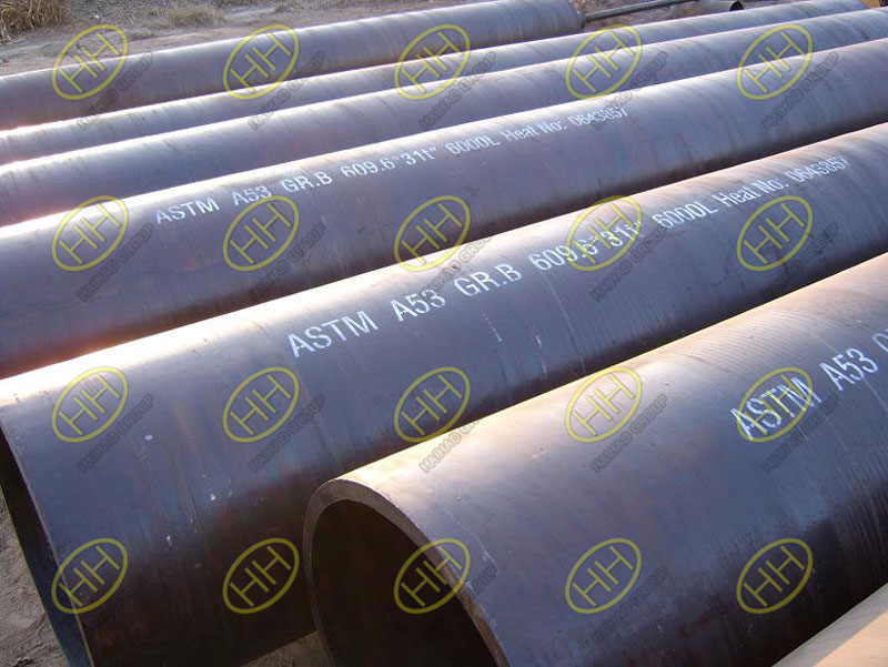 ASTM A53 Grade B seamless steel pipes