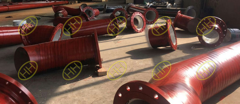 Pipe spools used for water transmission system