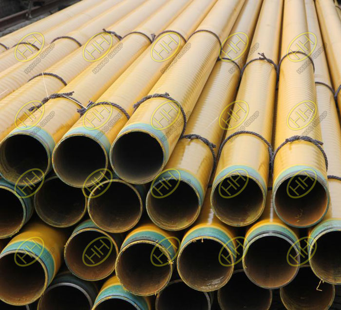 2PE anti-corrosive coating steel pipes