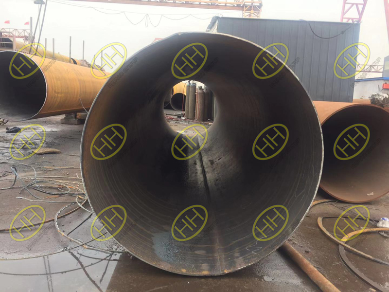 The big size 1.2 meter Corten steel pipe