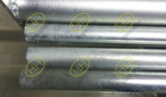 White rust for zinc plating steel piping