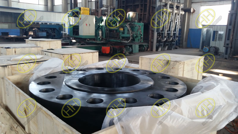 ASTM A694 F65 flange packing wooden case