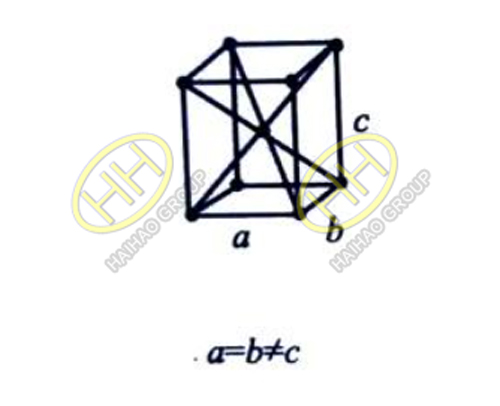 Martensitic crystal structure