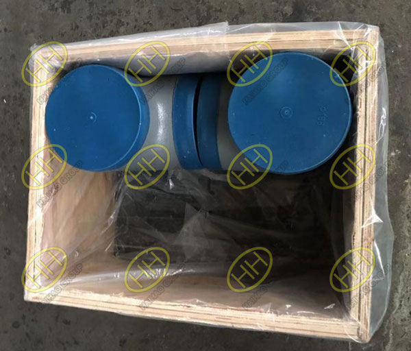 Plastic blue protective cap