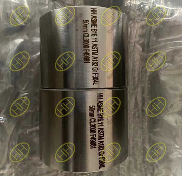 ASME B16.11 ASTM A182 Gr F304L Couplings