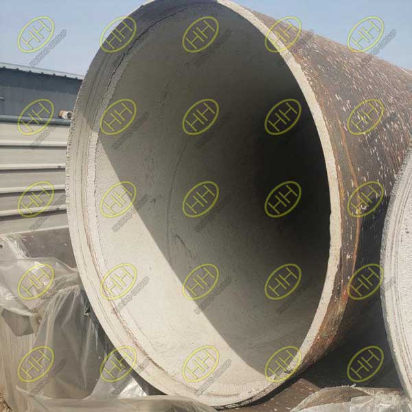API 5L GR B 6m steel pipe with cement lining