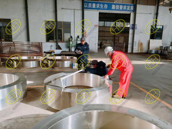 large forged rings for overseas oil project