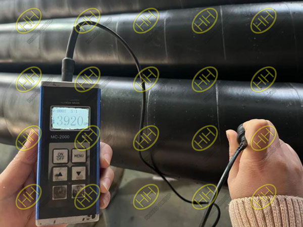 quality inspection for API 5L steel pipe