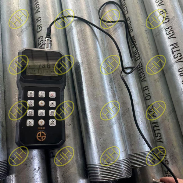ASTM A53 Gr.B galvanized pipes