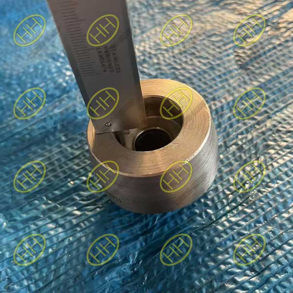 Quality inspection of MSS SP 97 ASTM A350 GR. LF2 CL1 sockolet
