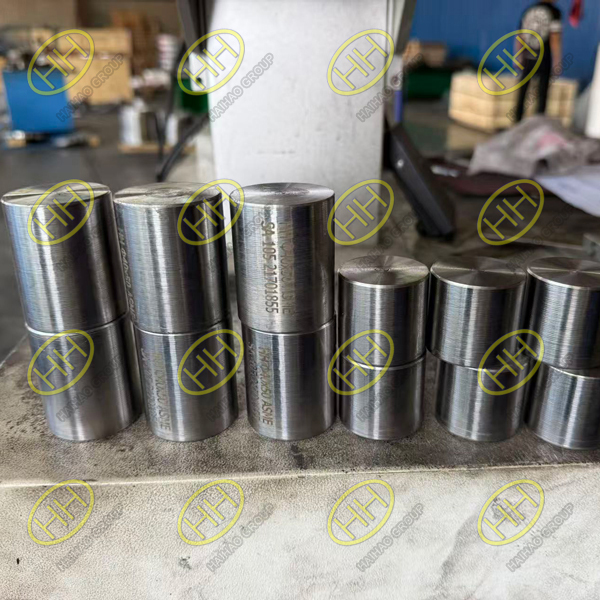ASME SA-105 pre machined forged round bars ready for expor
